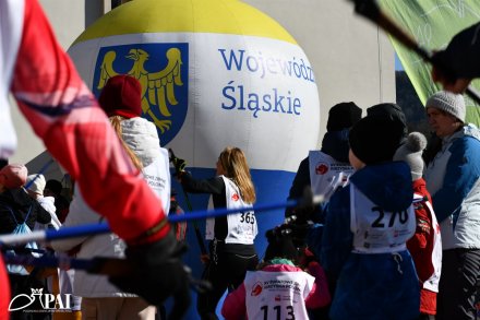 Zawody nordic walking w centrum Wisły